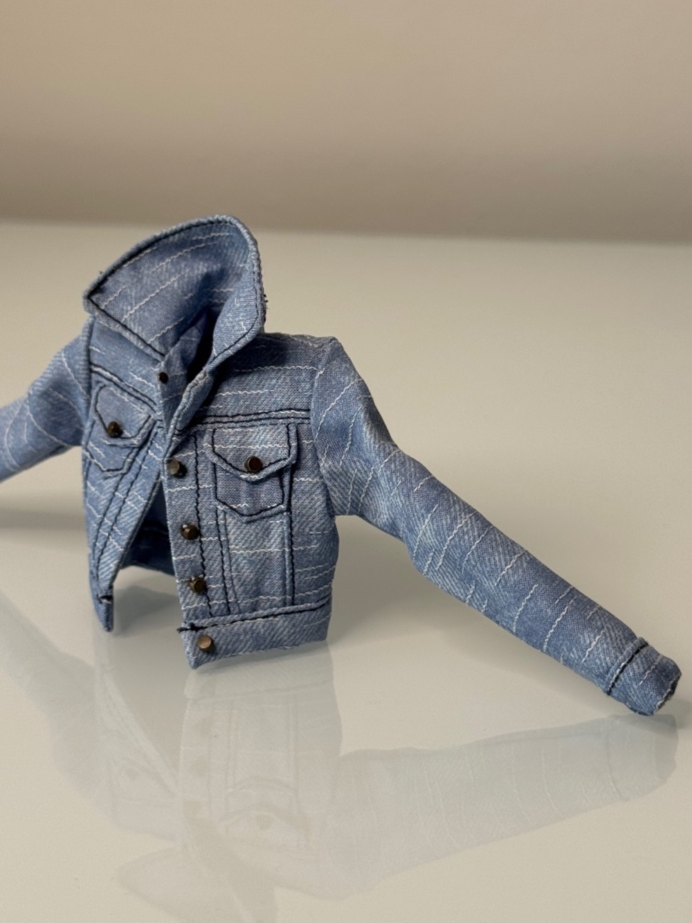 Poppy Parker Peace N Harmony Jacket Hippie Jean Denim 1970s Retro 60s 1960s 70s
